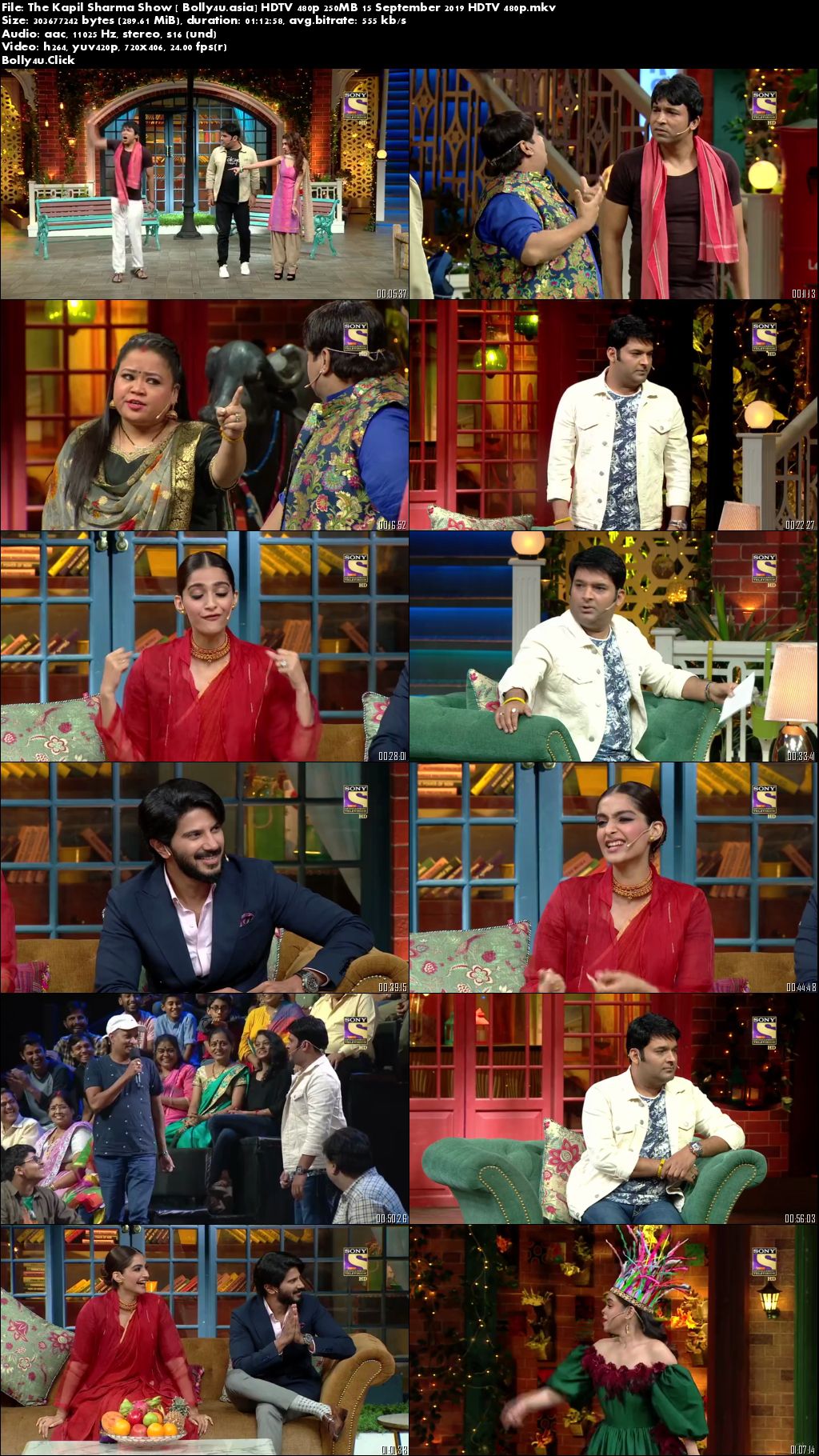 The Kapil Sharma Show HDTV 480p 250MB 15 September 2019 Download