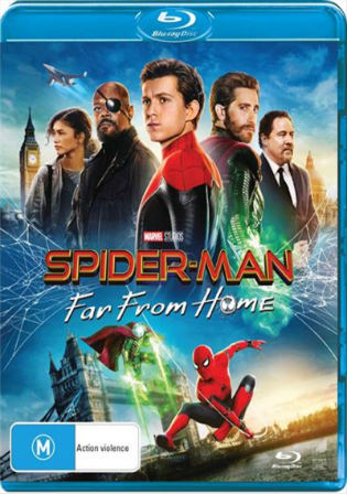 Spider-man Far From Home 2019 BRRip 950Mb English 720p ESub Watch Online Full Movie Download bolly4u