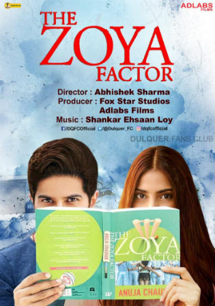 The Zoya Factor 2019 Pre DVDRip 300Mb Full Hindi Movie Download 480p