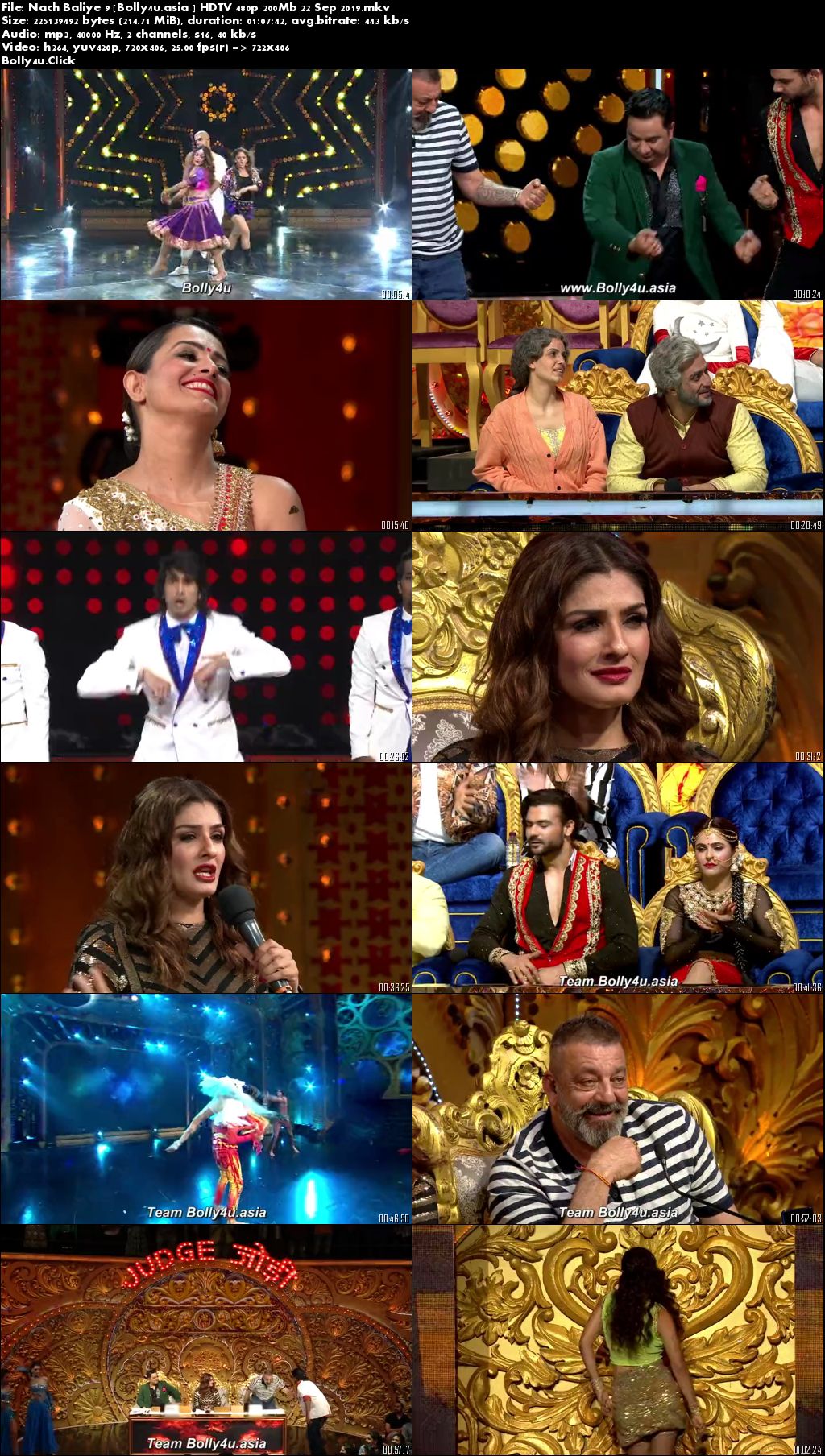 Nach Baliye 9 HDTV 480p 200Mb 22 September 2019 Download