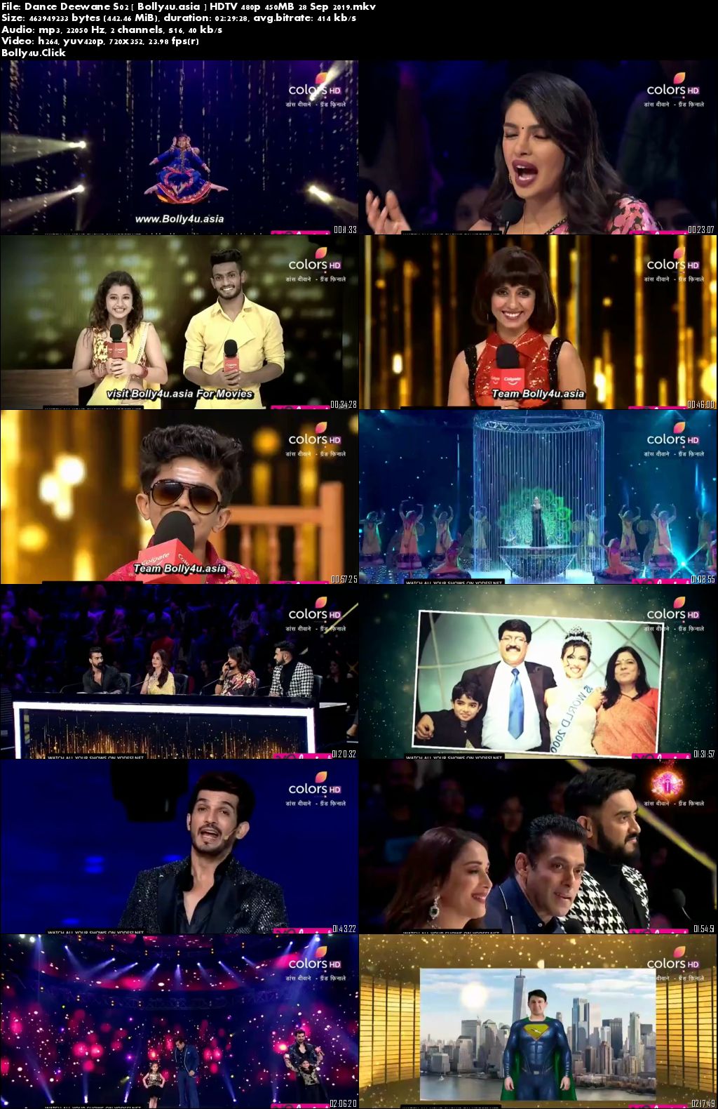 Dance Deewane S02 HDTV 480p 450MB Grand Finale 28 September 2019 Download