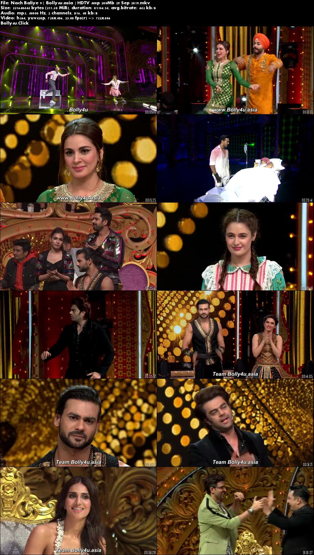 Nach Baliye 9 HDTV 480p 200Mb 29 September 2019 Download