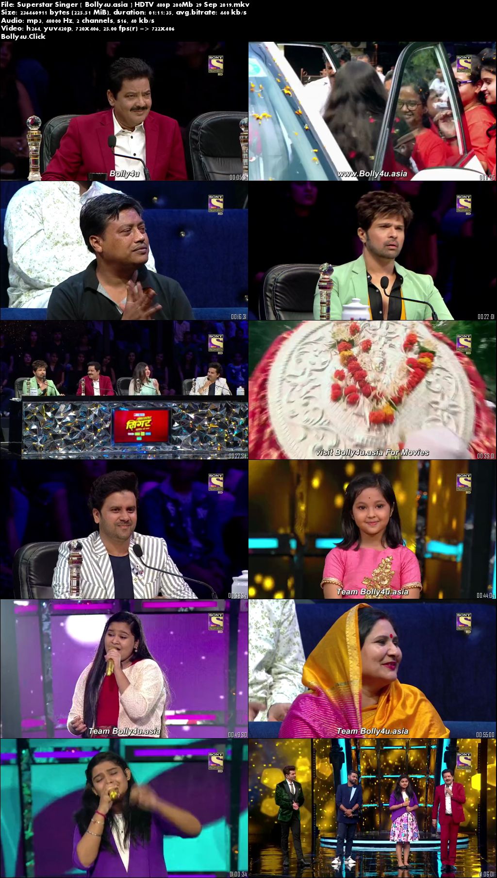 Superstar Singer HDTV 480p 200Mb 29 September 2019 Download