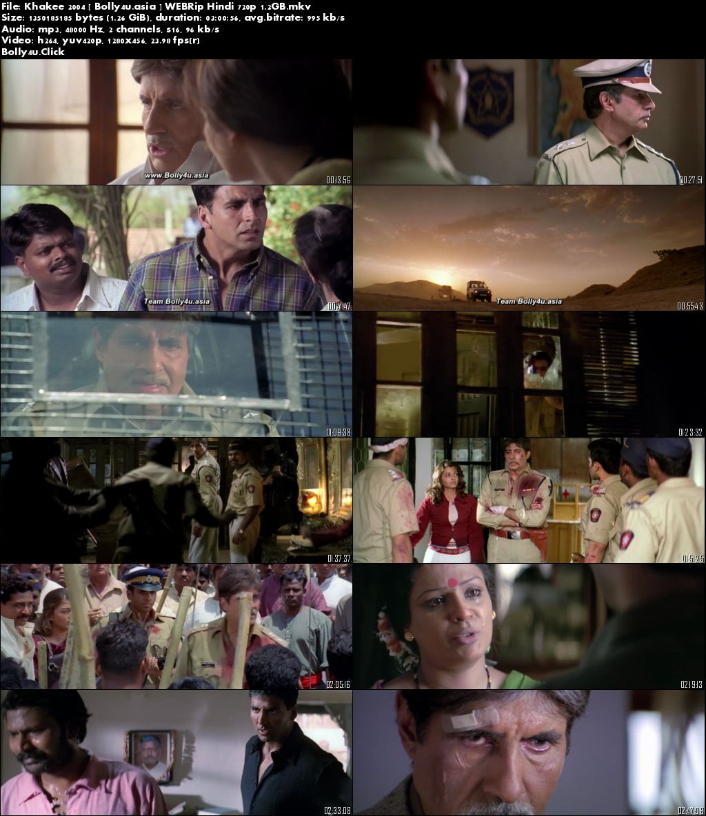 Khakee 2004 WERip 1.2Gb Hindi 720p Download