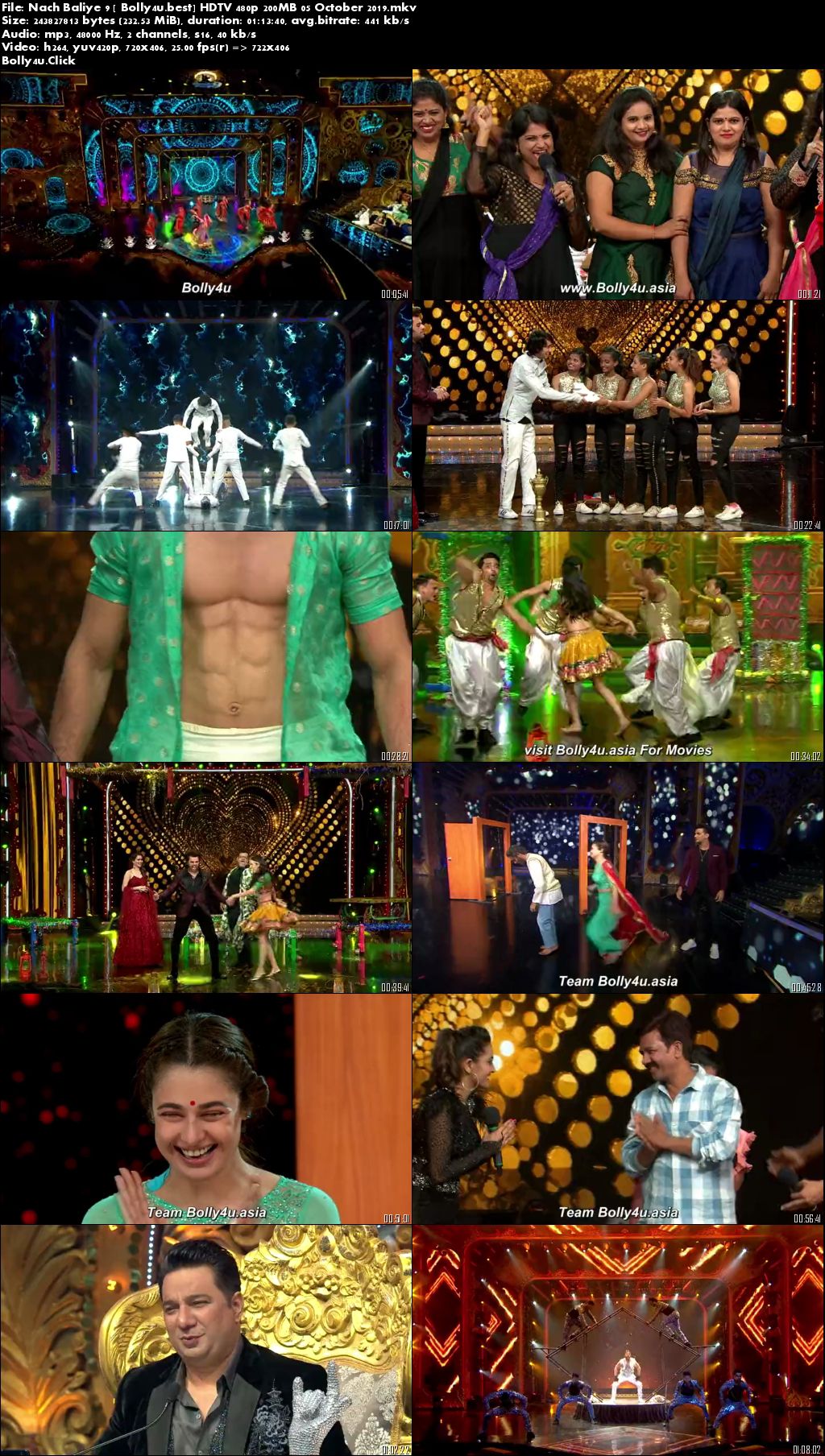 Nach Baliye 9 HDTV 480p 200MB 05 October 2019 Download