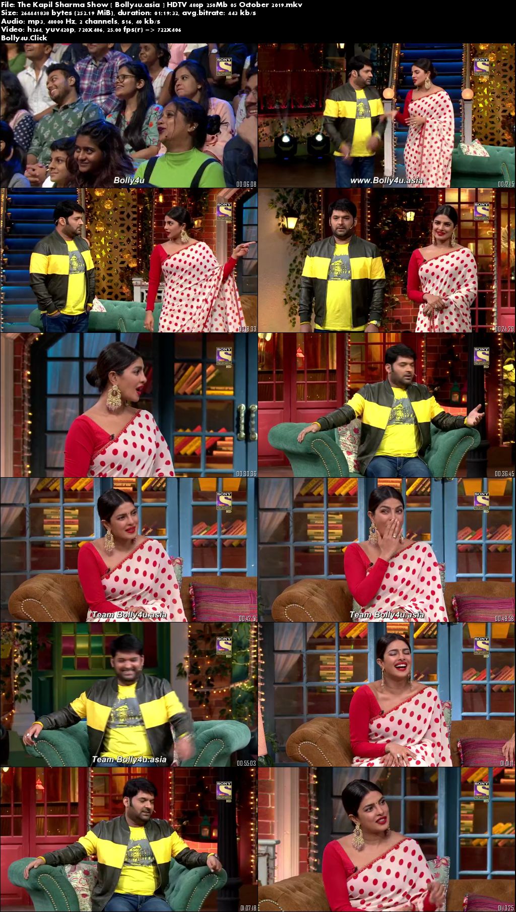 The Kapil Sharma Show HDTV 480p 250Mb 05 October 2019 Download