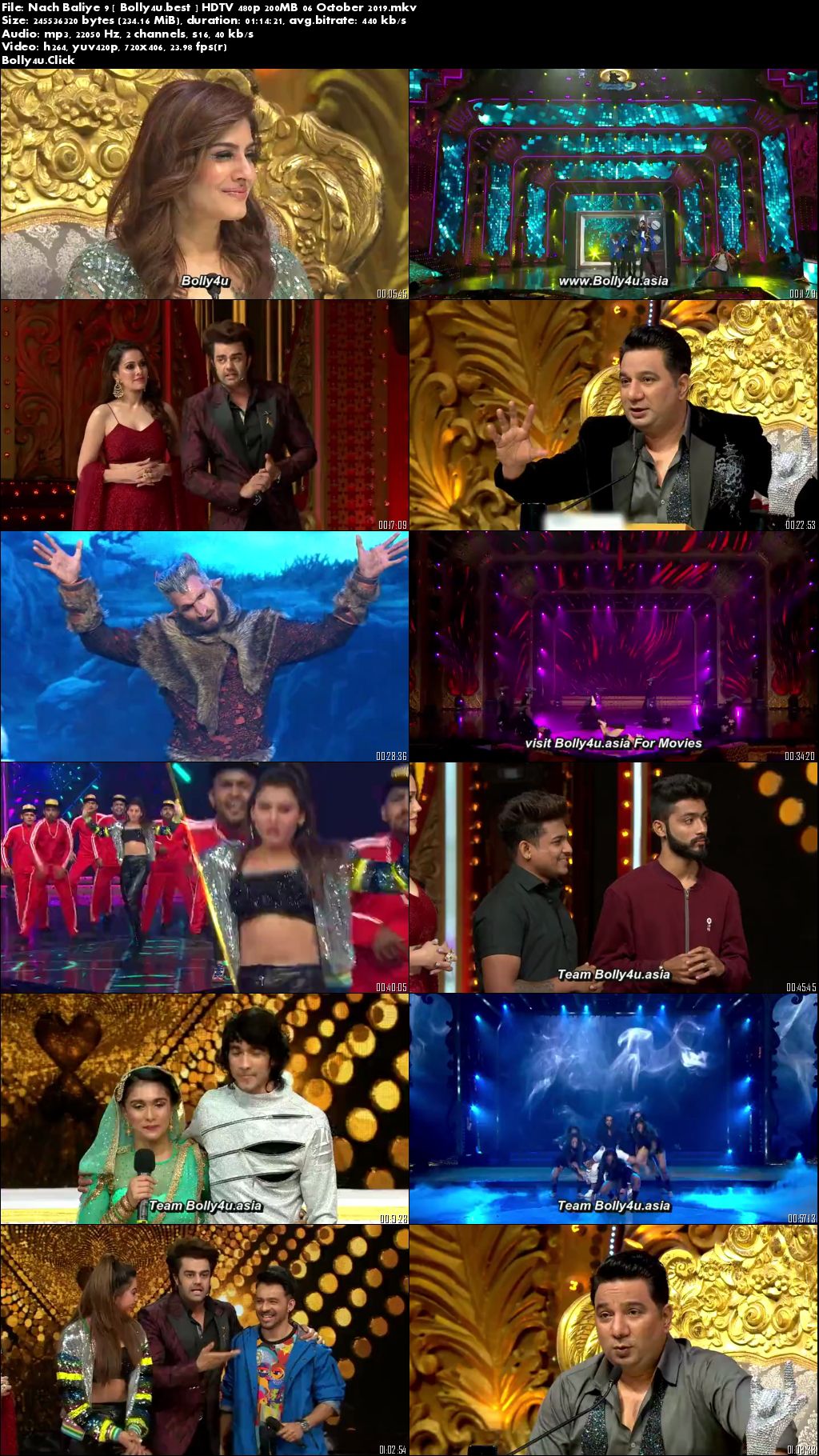 Nach Baliye 9 HDTV 480p 200MB 06 October 2019 Download