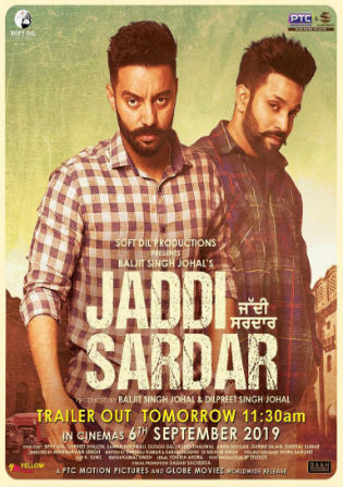 Jaddi Sardar 2019 WEB-DL 450MB Punjabi 480p Watch Online Full Movie Download bolly4u