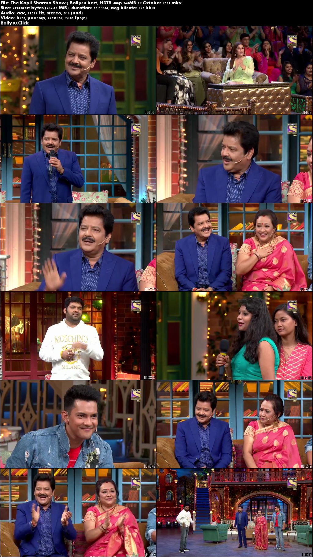 The Kapil Sharma Show HDTV 480p 250MB 12 October 2019 Download