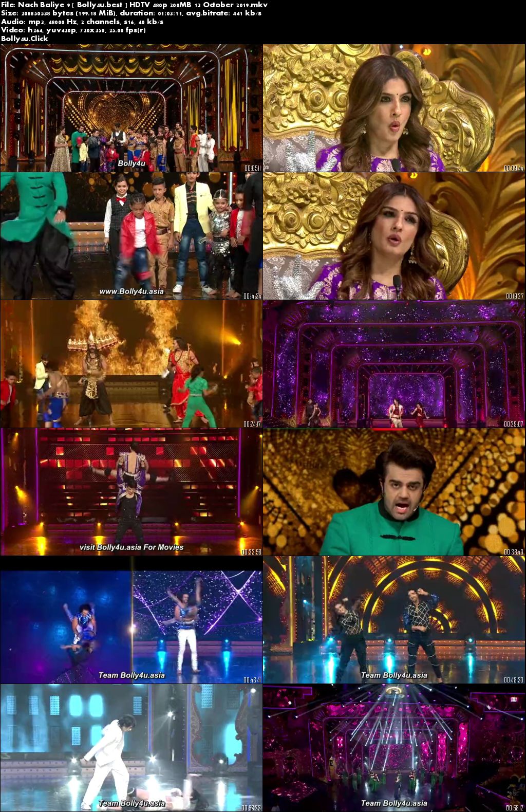 Nach Baliye 9 HDTV 480p 200MB 13 October 2019 Download