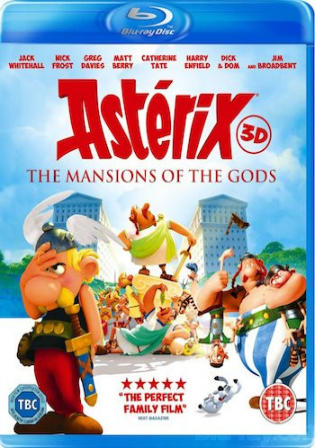 Asterix And Obelix Mansion Of The Gods 2014 BRRip 650Mb Hindi Dual Audio 720p