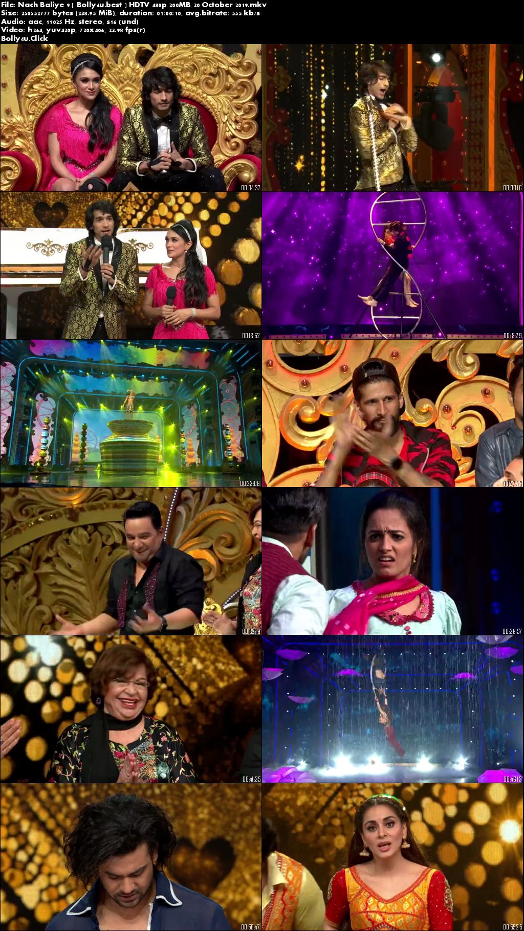 Nach Baliye 9 HDTV 480p 200MB 20 October 2019 Download