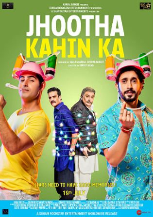 Jhootha Kahin Ka 2019 WEB-DL 300Mb Full Hindi Movie Download 480p