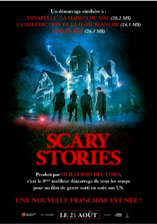 Scary Stories to Tell in the Dark 2019 HDRip 850MB English 720p ESubs