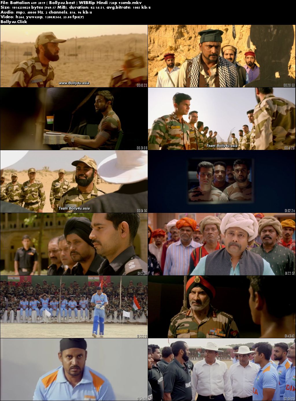 Battalion 609 2019 WEBRip 950Mb Full Hindi Movie Download 720p