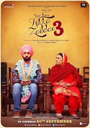 Nikka Zaildar 3 2019 WEB-DL 300Mb Punjabi 480p Watch Online Full Movie Download bolly4u