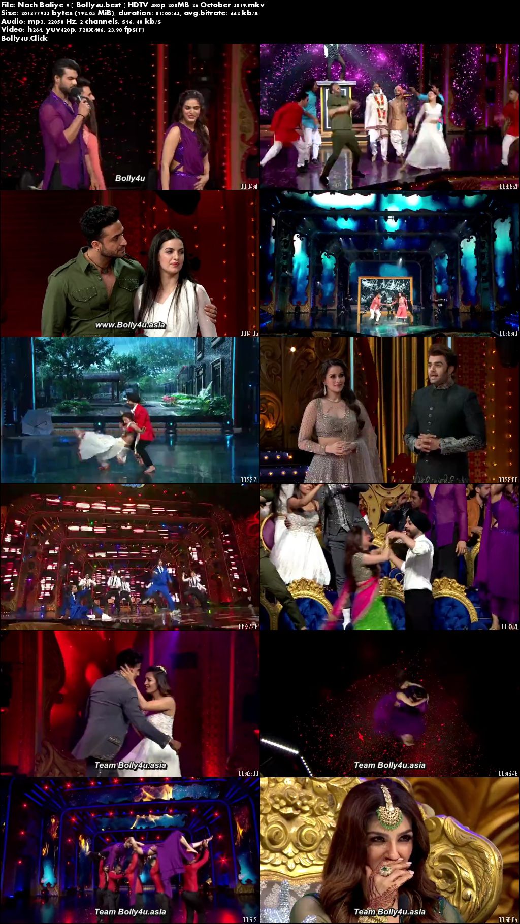 Nach Baliye 9 HDTV 480p 200MB 26 October 2019 Download