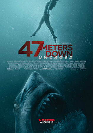 47 Meters Down Uncaged 2019 WEB-DL 300Mb English 480p ESub Watch Online Full Movie Download bolly4u