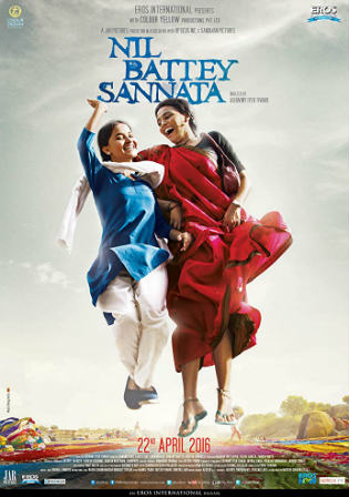 Nil Battey Sannata 2015 WEB-DL 300MB Full Hindi Movie Download 480p