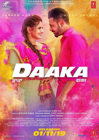 Daaka 2019 Pre DVDRip 400MB Punjabi 480p