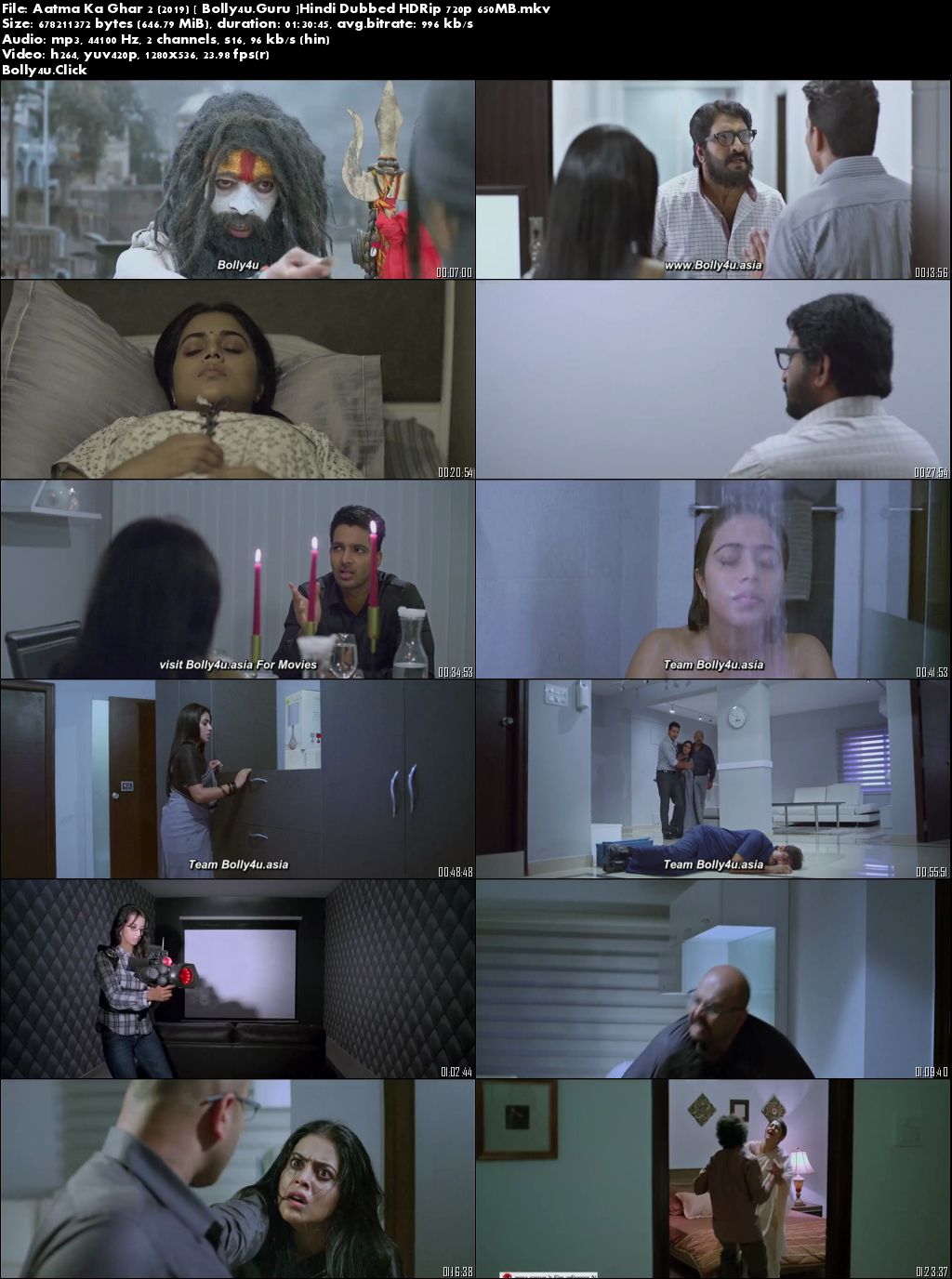 Aatma Ka Ghar 2 2019 HDRip 300MB Hindi Dubbed 480p Download