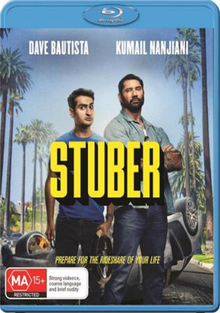 Stuber 2019 BluRay 300MB Hindi Dual Audio ORG 480p ESub