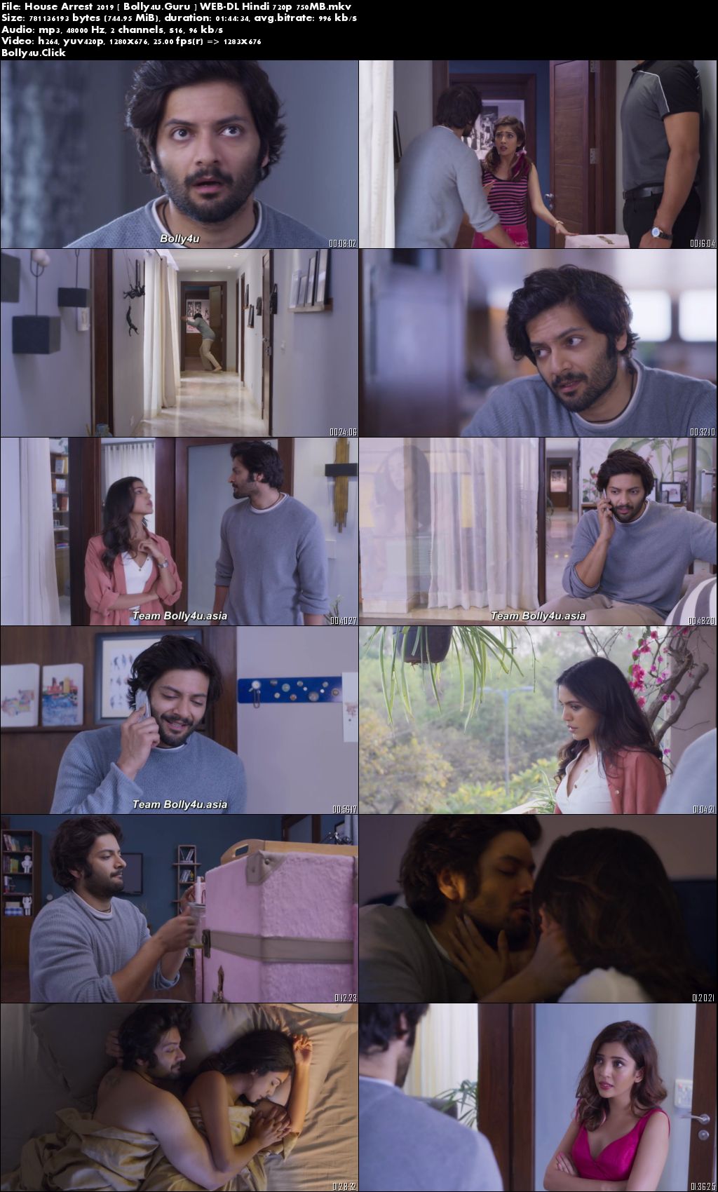 House Arrest 2019 WEB-DL 750Mb Full Hindi Movie Download 720p