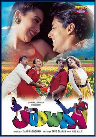 Judwaa 1997 WEB-DL 950MB Hindi 720p Watch Online Full Movie Download bolly4u