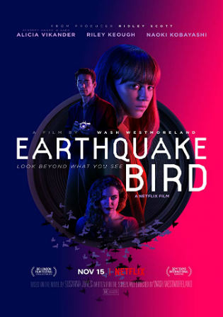 The Earthquake Bird 2019 HDRip 300MB English 480p ESub Watch Online Free Download bolly4u