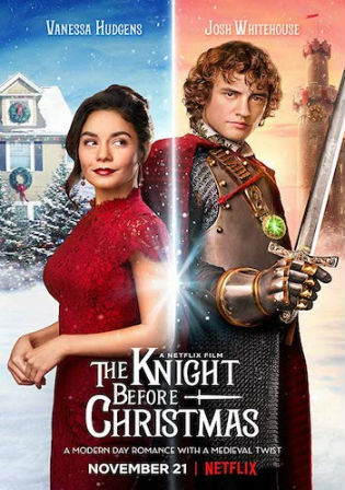 The Knight Before Christmas 2019 WEBRip 300Mb Hindi Dual Audio 480p