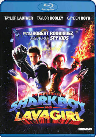 The Adventures of Sharkboy and Lavagirl 2005 BRRip 300Mb Hindi Dual Audio 480p