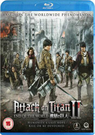 Attack On Titan 2 2015 BluRay 950Mb Hindi Dual Audio ESub