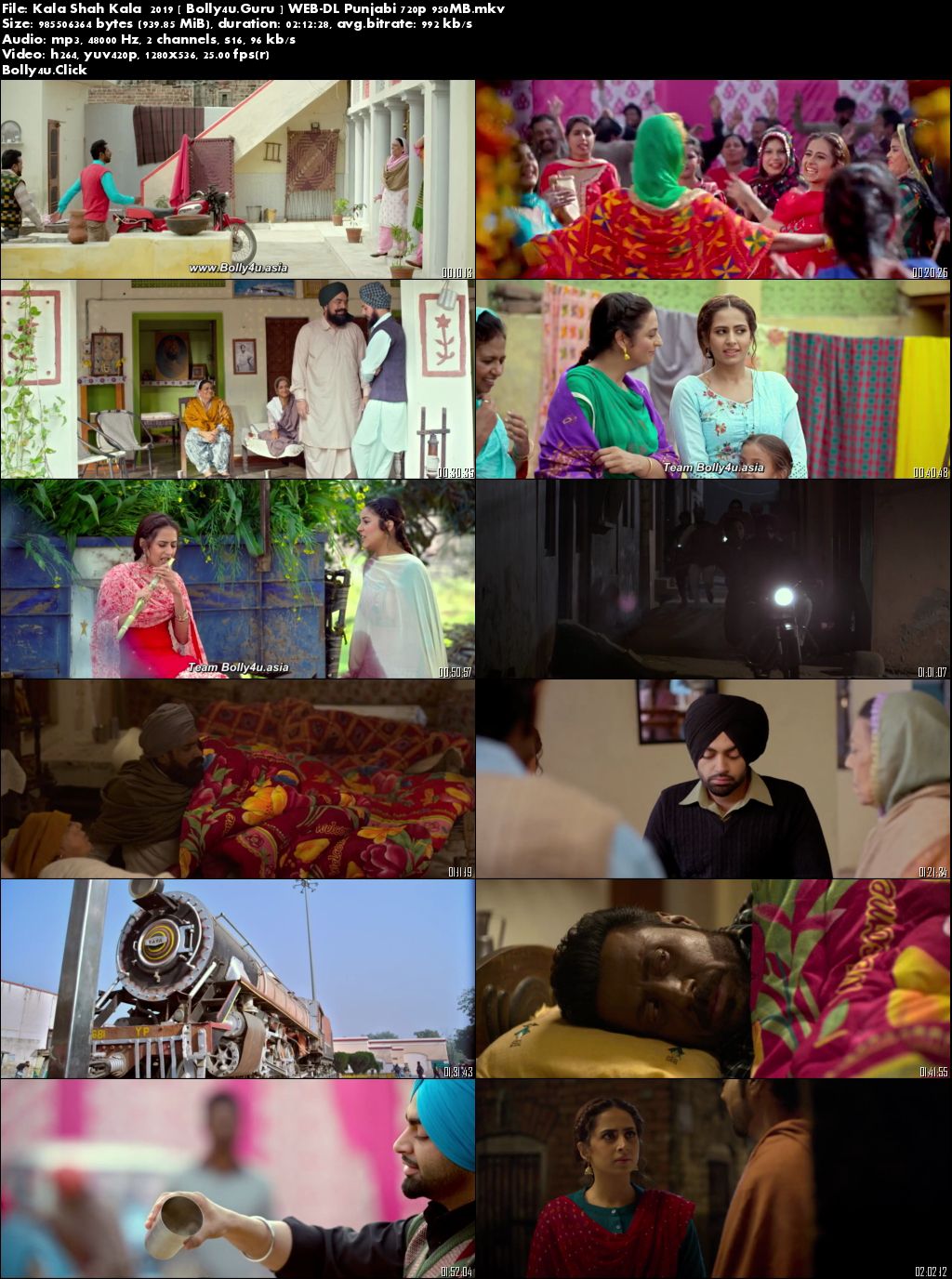 Kala Shah Kala  2019 WEB-DL 950Mb Full Punjabi Movie Download 720p