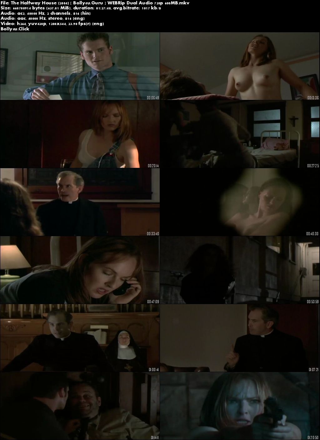 The Halfway House 2004 WEBRip 300Mb UNRATED Hindi Dual Audio 480p Download