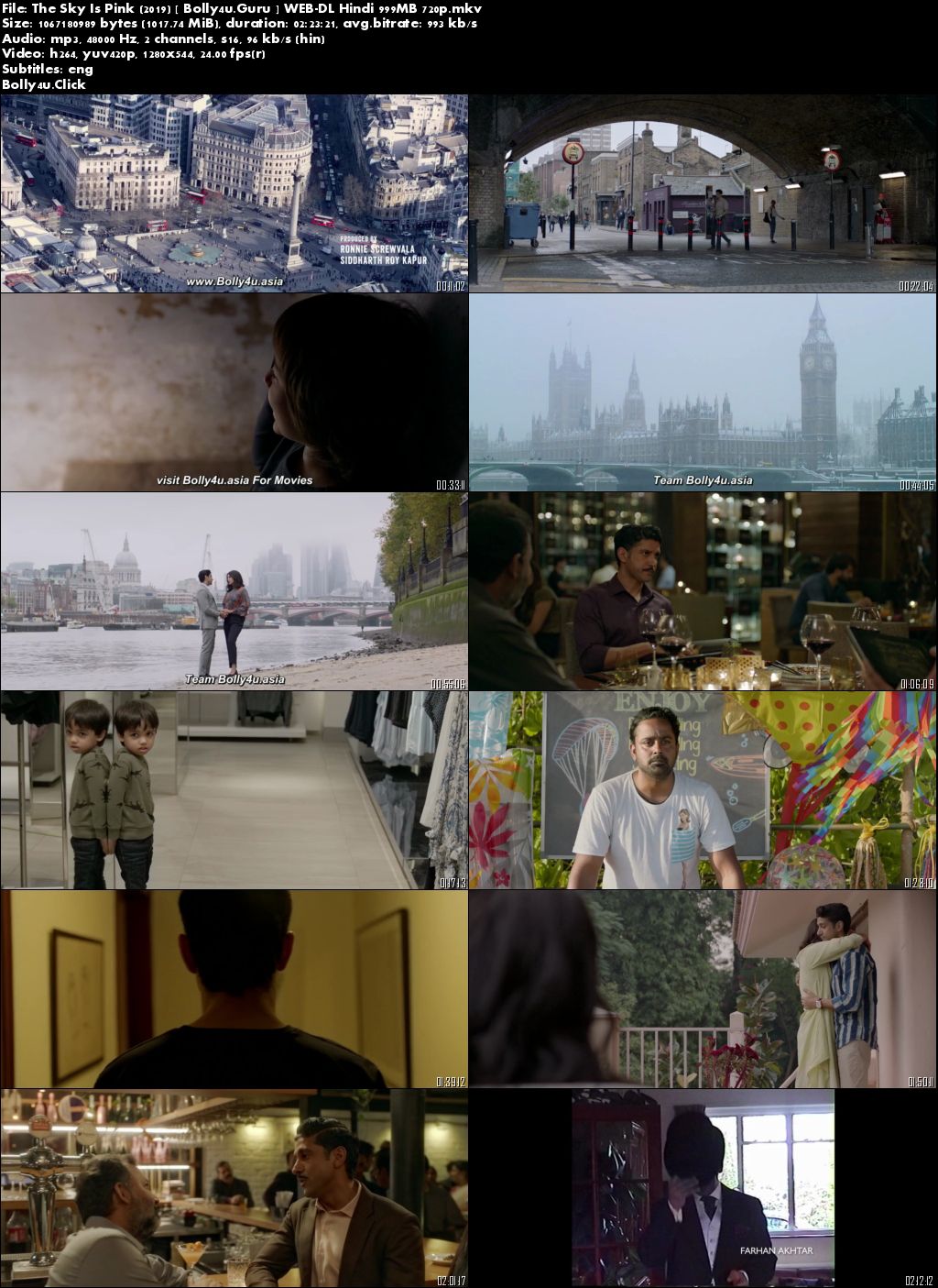 The Sky Is Pink 2019 WEB-DL 400Mb Full Hindi Movie Download 480p