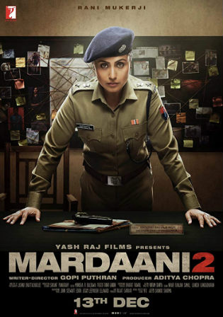 Mardaani 2 2019 Pre DVDRip 1.1GB Full Hindi Movie Download 720p Watch Online Free Download bolly4u