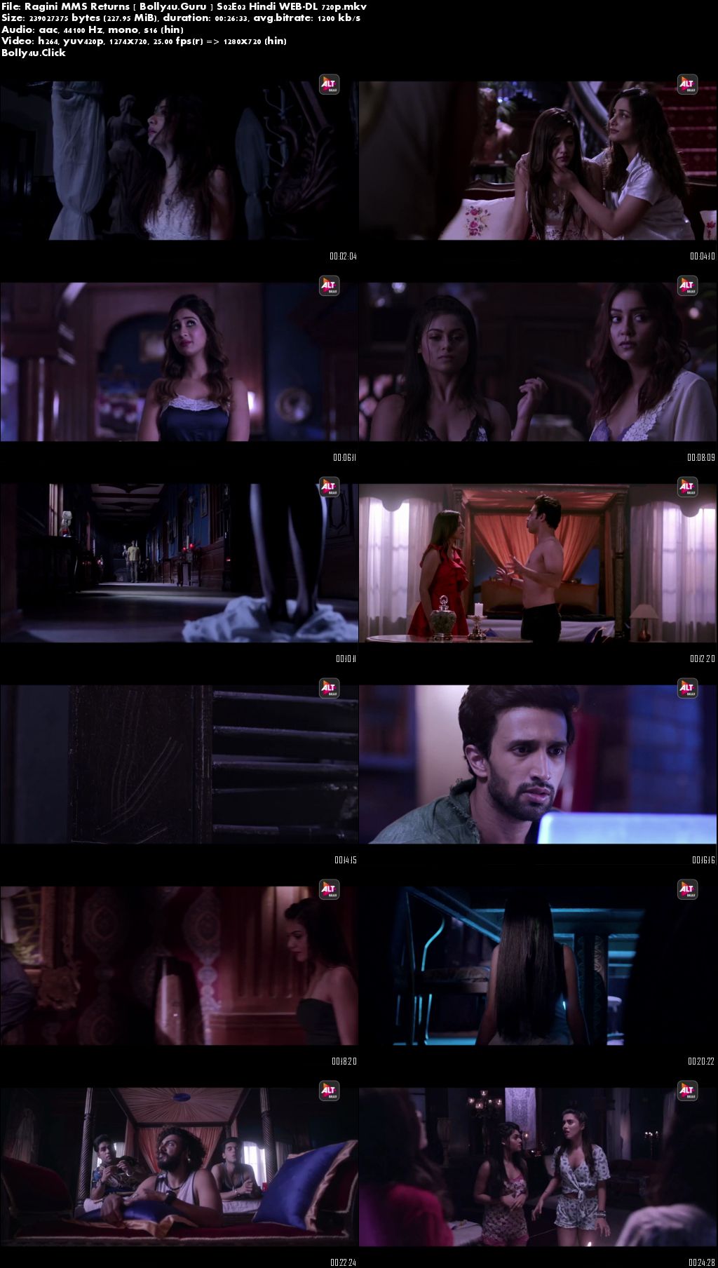 Ragini MMS Returns 2019 WEB-DL 900MB Hindi Complete S02 Download 720p