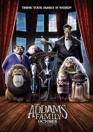 The Addams Family 2019 WEBRip 270MB English 480p ESub Watch online Full Movie Download bolly4u
