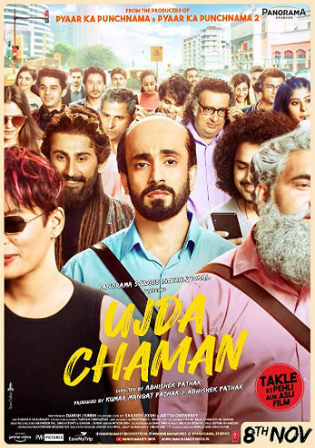 Ujda Chaman 2019 WEB-DL 300MB Full Hindi Movie Download 480p