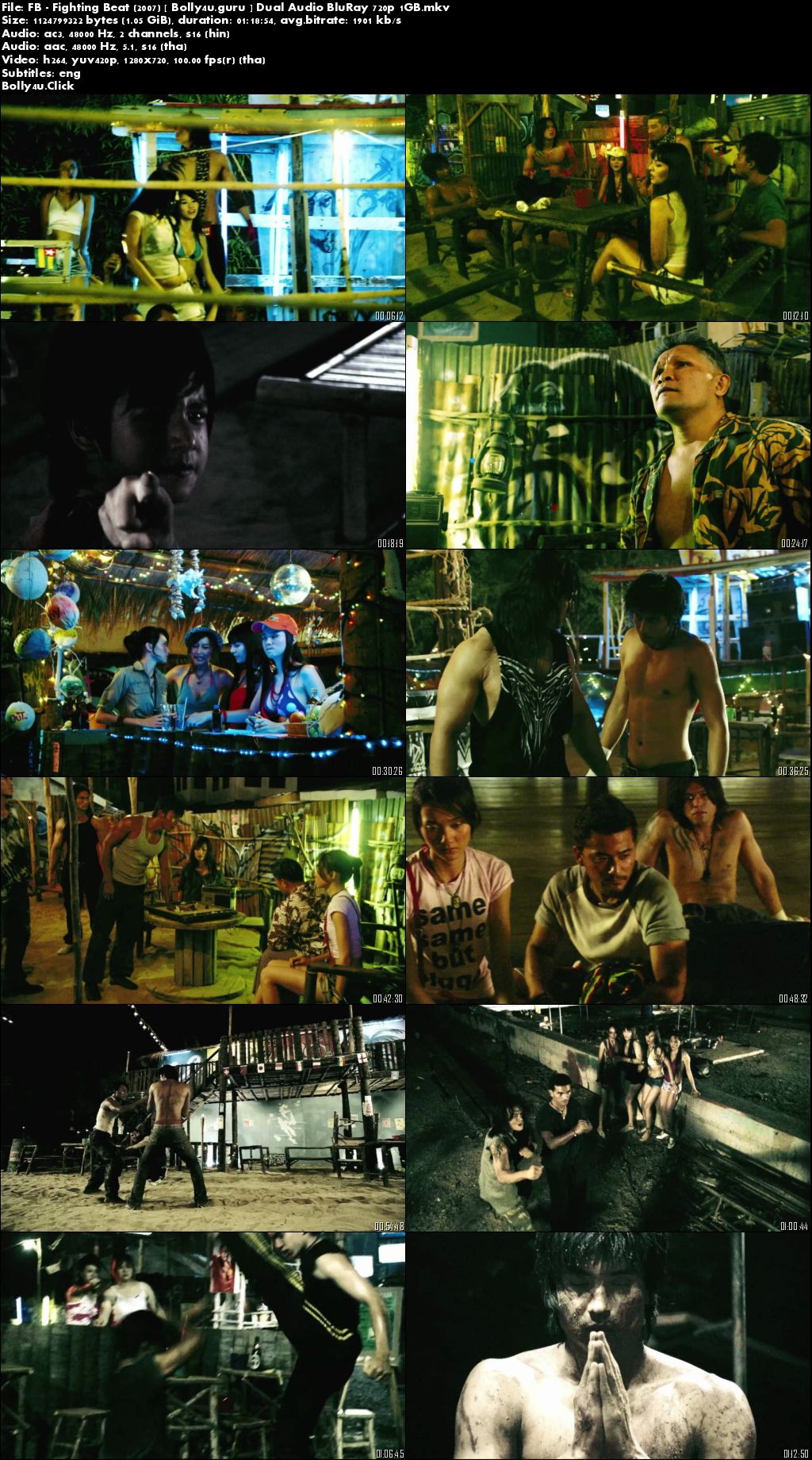 Fighting Beat 2007 BluRay 250MB Hindi Dual Audio 480p download