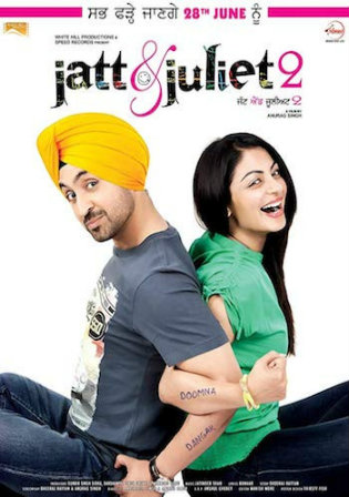 Jatt and Juliet 2 2013 HDRip 450MB UNCUT Hindi Dual Audio 480p Watch Online Full Movie Download bolly4u