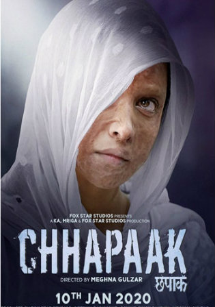 Chhapaak 2020 Pre DVDRip 300MB Full Hindi Movie Download 480p Watch Online Free bolly4u