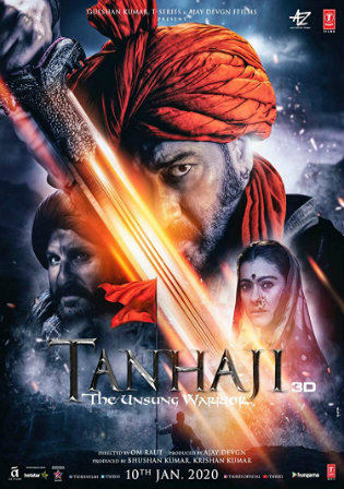 Tanhaji The Unsung Warrior 2020 Pre DVDRip 1.1GB Hindi 720p Watch Online Full Movie Download bolly4u
