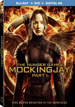 The Hunger Games Mockingjay Part 1 2014 BRRip 900MB Hindi Dual Audio 720p