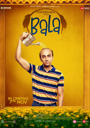 Bala 2019 WEB-DL 950Mb Full Hindi Movie Download 720p Watch Online Free Bolly4u