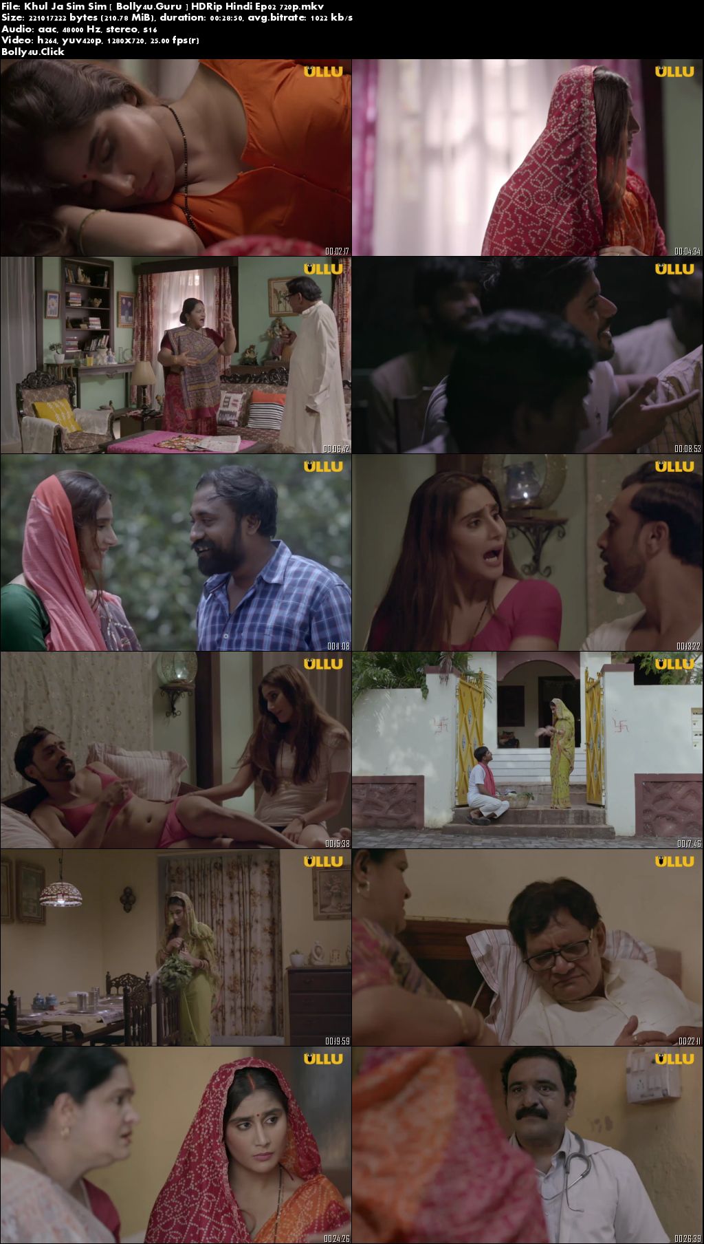 Khul Ja Sim Sim 2020 HDRip 800MB Hindi S01 ULLU WEB Series 720p Download