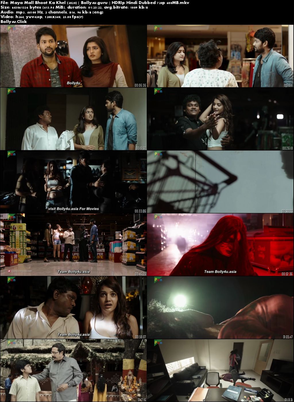 Maya Mall Bhoot Ka Khel 2020 HDRip 300Mb Hindi Dubbed 480p Download