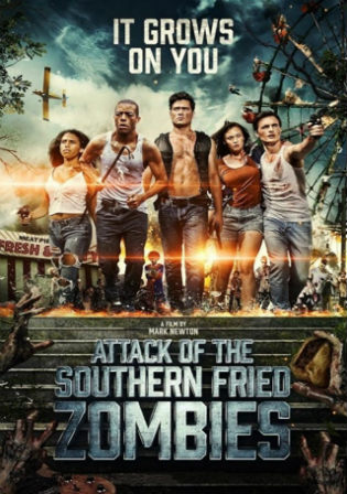 Attack of The Southern Fried Zombies 2017 BRRip 280MB Hindi Dual Audio 480p