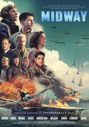 Midway 2019 BRRip 300MB English 480p ESub Watch Online Full Movie Download bolly4u