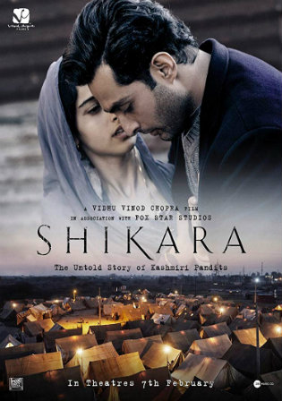 Shikara 2020 Pre DVDRip 700Mb Full Hindi Movie Download x264